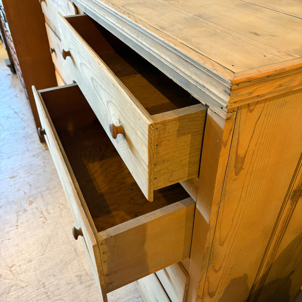 Vintage 7-Drawer Pine Chest