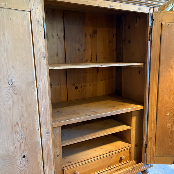 Vintage Pine Armoire