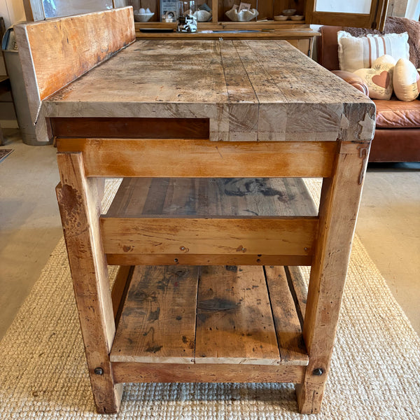 Vintage Workstation with Drawer