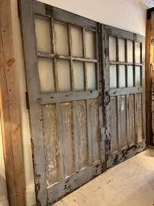 Pair of Vintage Garage Doors