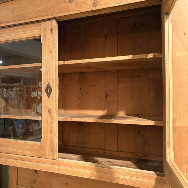 Vintage Pine Hutch