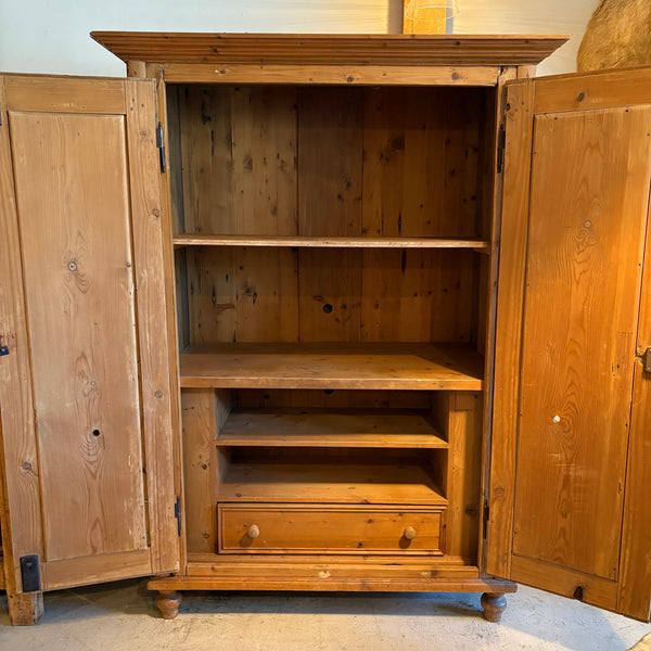 Vintage Pine Armoire