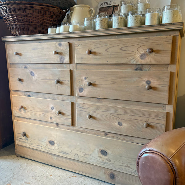 Vintage 7-Drawer Pine Chest