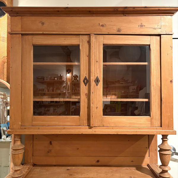 Vintage Pine Hutch