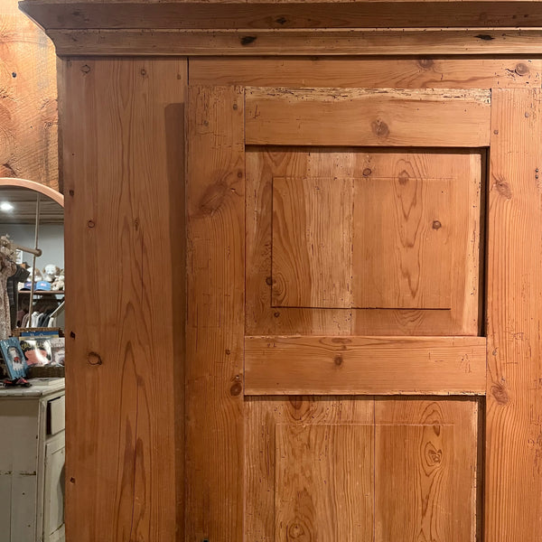 Vintage Pine Armoire