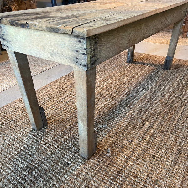 Vintage Pine Table with Drawer