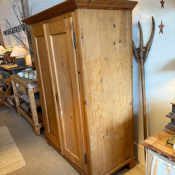 Vintage Pine Armoire